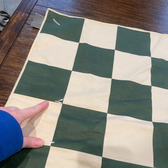 Madewell x William Ellery Microfiber Towel Slowtide Green Cream 30"x 60" - Picture 6 of 11